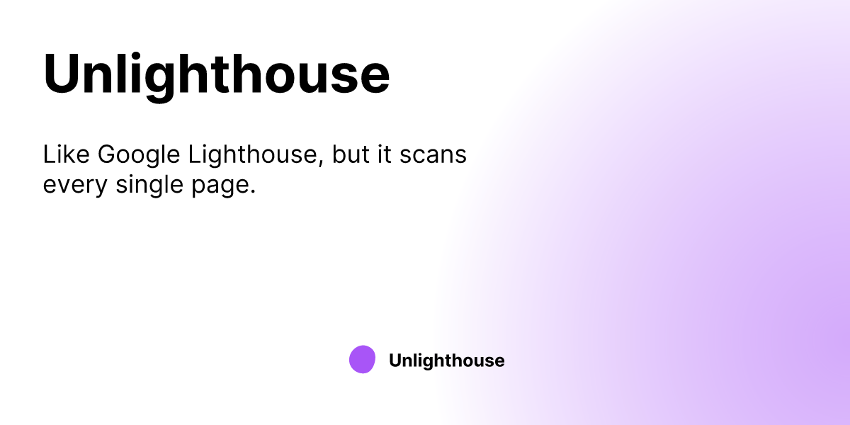 Unlighthouse